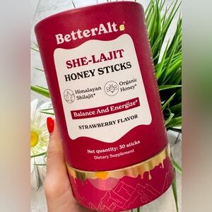 Strawberry Flavor Honey Sticks